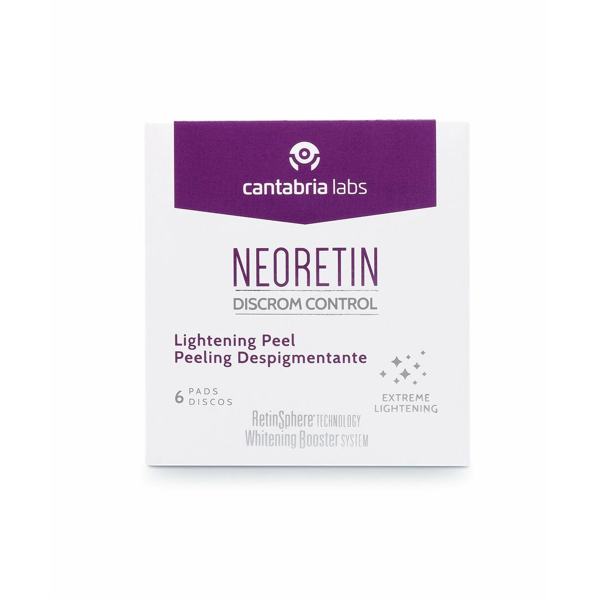 Ansikts eksfoliator Neoretin Neoretin Discrom Control 6 enheter